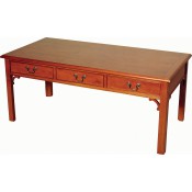 Chippendale 6 Drawer Table