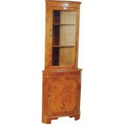 Bow Front Corner Cabinet