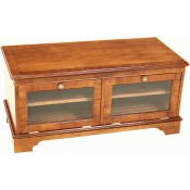 Double TV Stand Glass